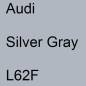 Preview: Audi, Silver Gray, L62F.